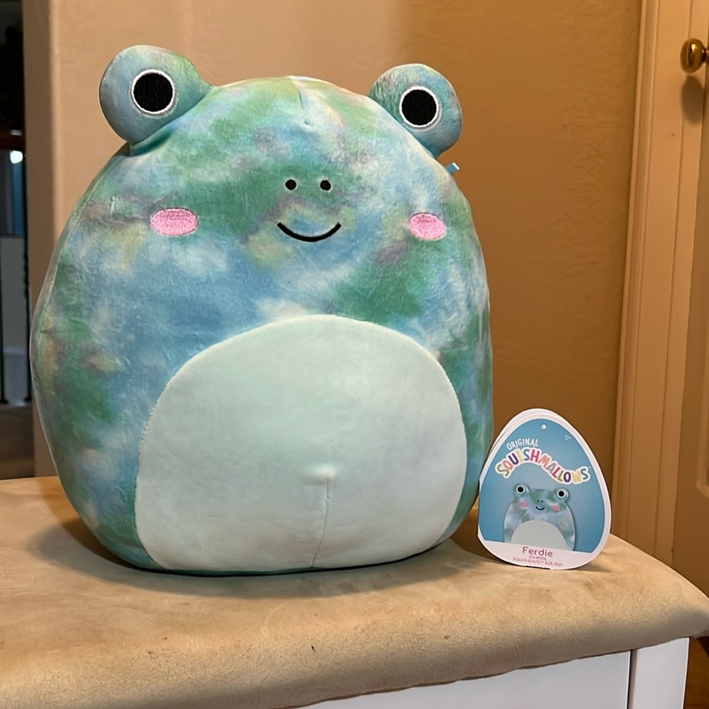 Squishmallow 8'' Ferdie the frog